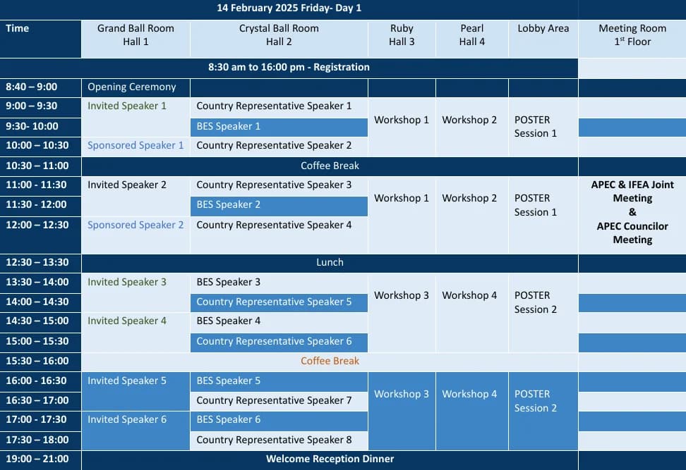 Program Schedule