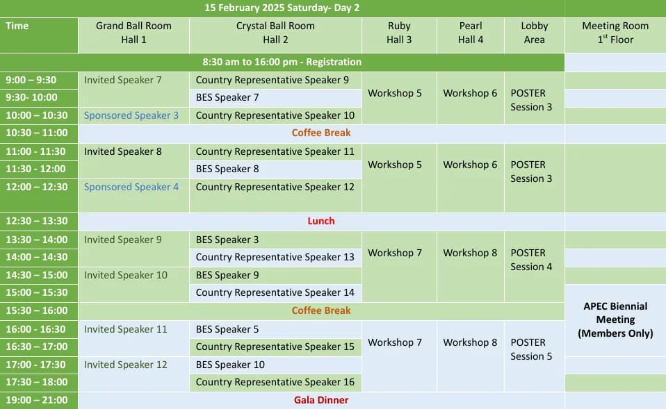 Program Schedule